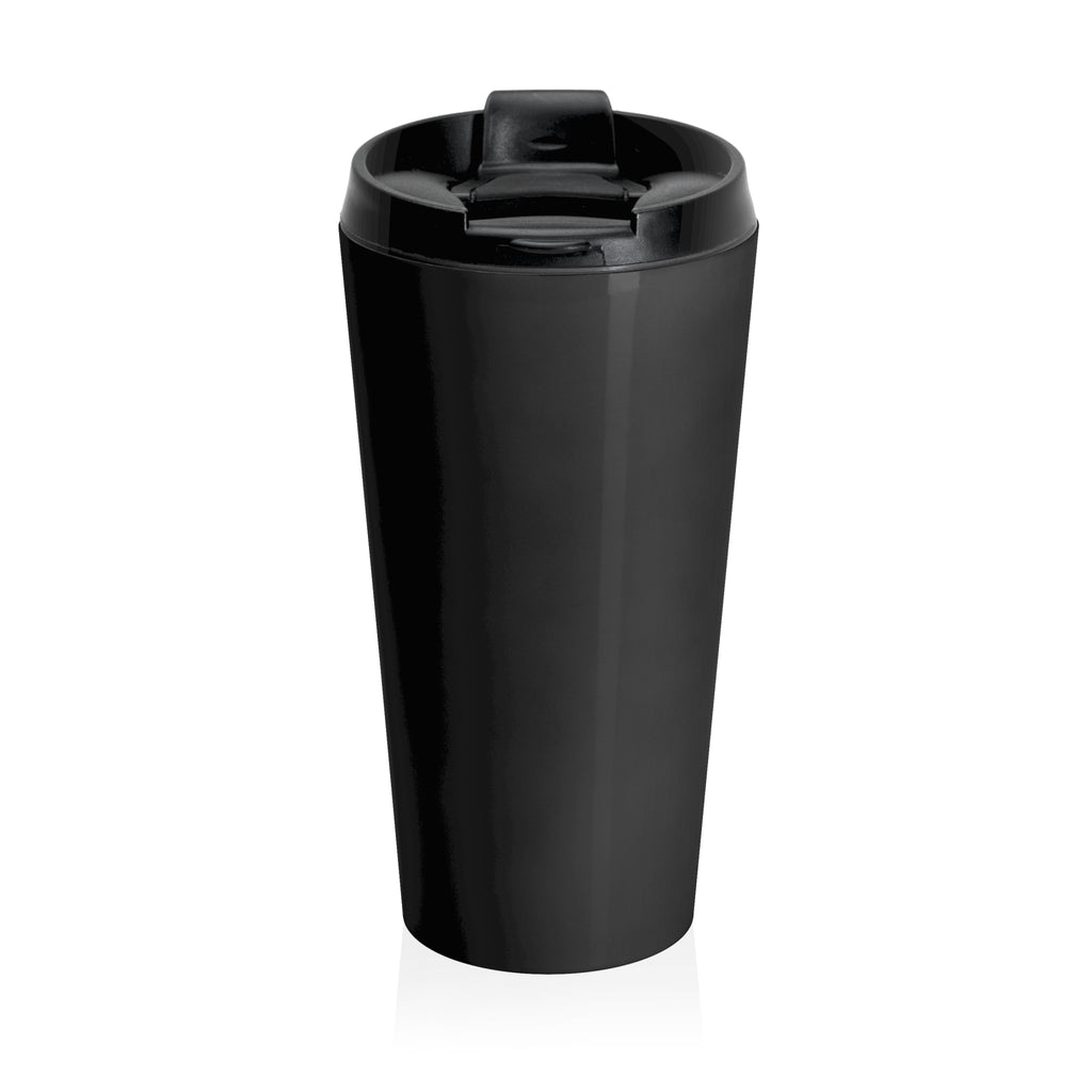 Next Level Creator Agency Stainless Steel Travel Mug – Insulated Black Tumbler NLC