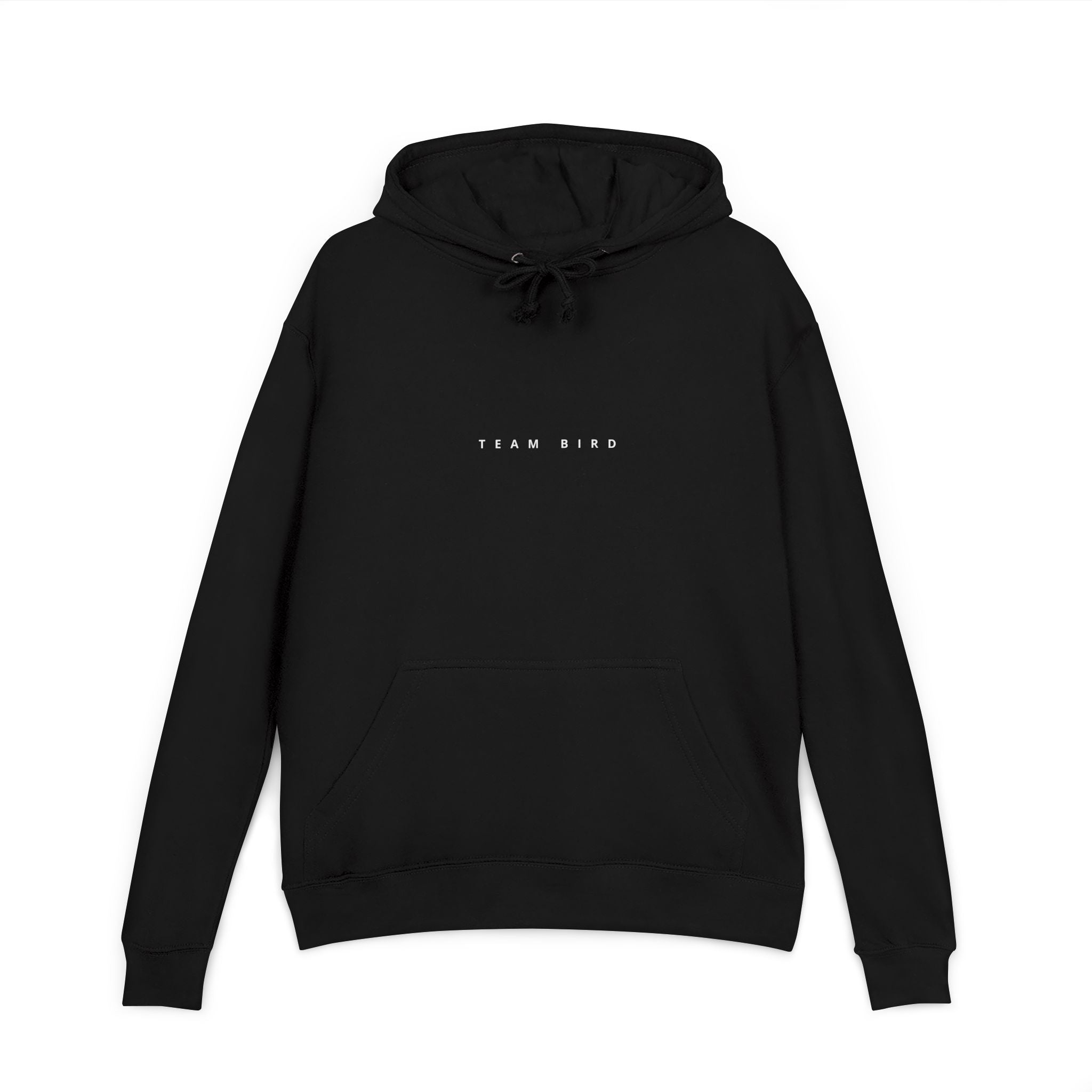 Butterfly Graphic Hoodie — "Team Bird" Blue Wing Pullover