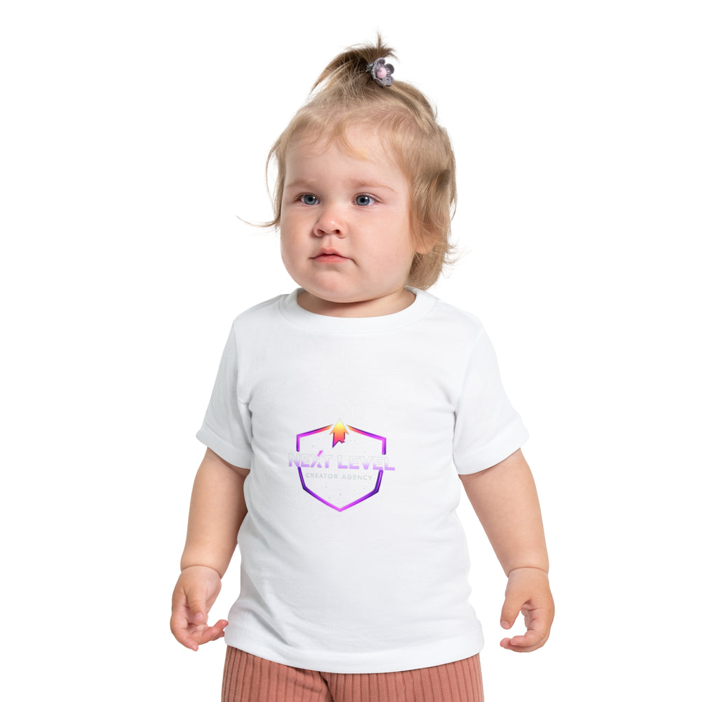 Baby T-Shirt — Pastel Purple Shield Logo "Next Level" Infant Tee