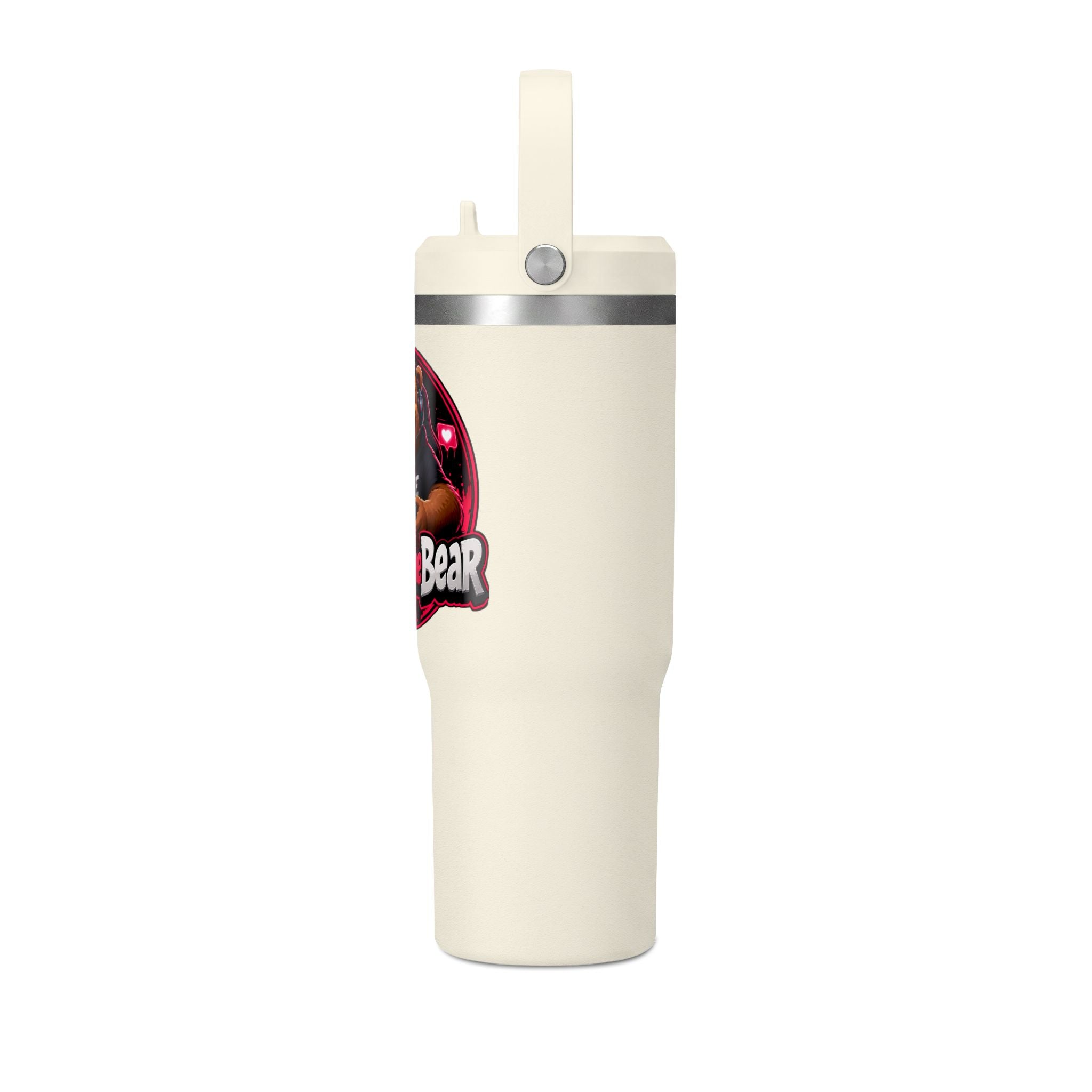 Benno The Bear 32oz Tumbler — Insulated Gaming Travel Bottle