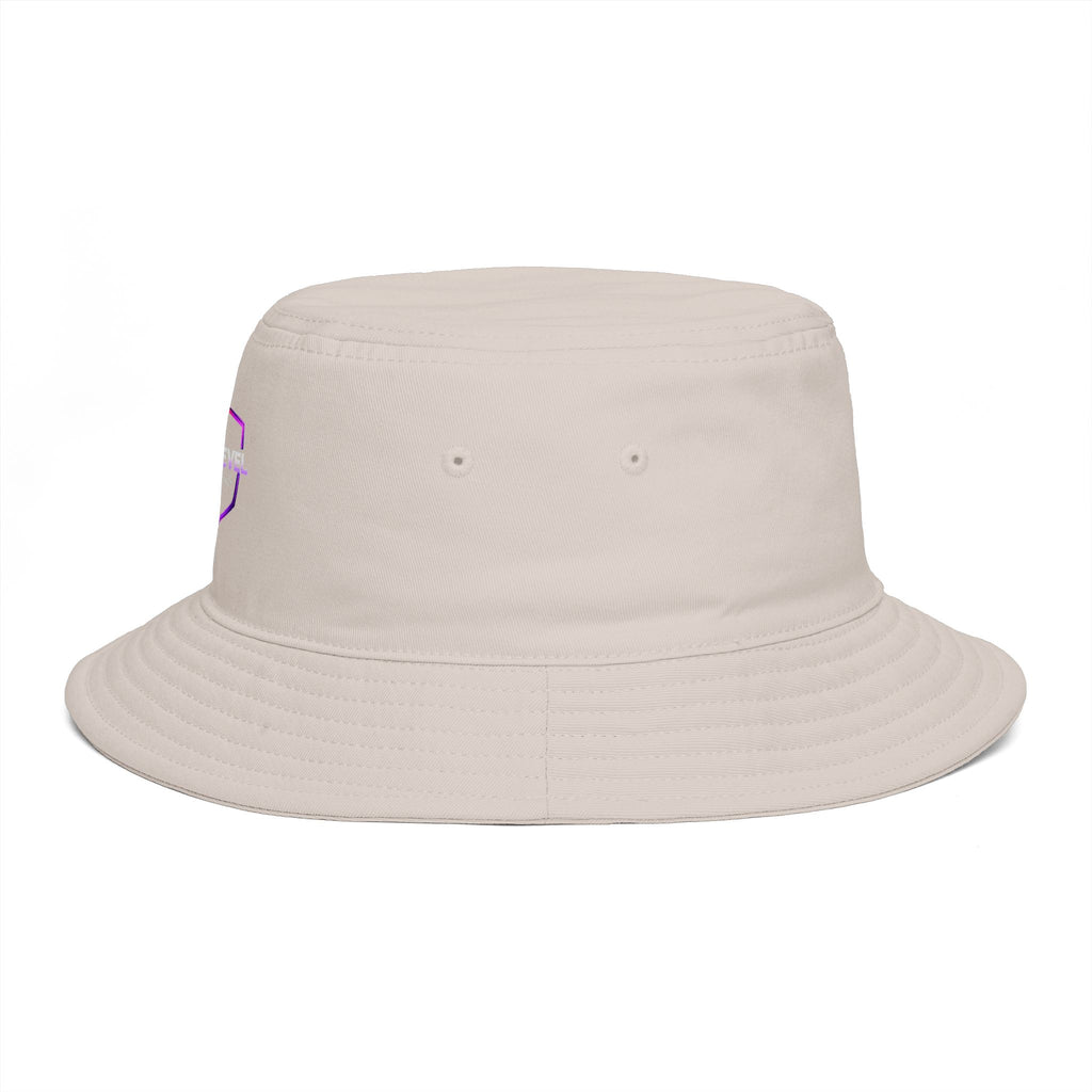 Next Level Creation Agency Brown Bucket Hat — Logo Embroidered Streetwear