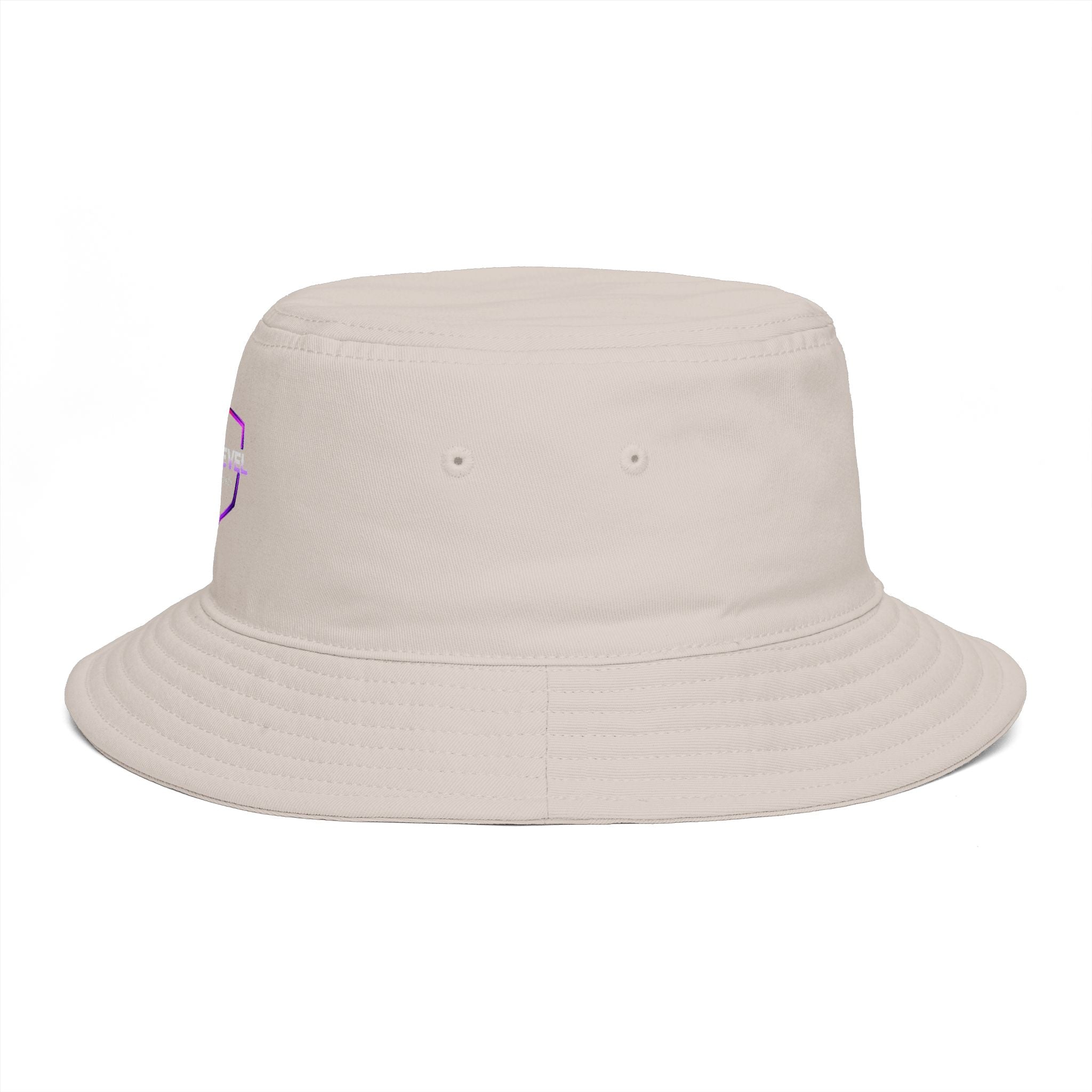 Next Level Creation Agency Brown Bucket Hat — Logo Embroidered Streetwear