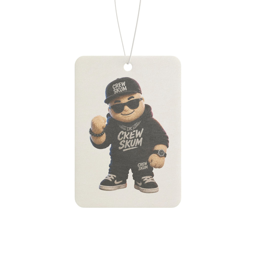 Car Air Freshener — 'Crew Skum' Street Style Character Scented Tag