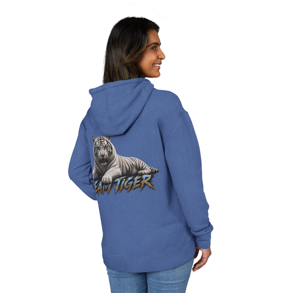 Tiger Hoodie — 'Team Tiger' Graphic Pullover