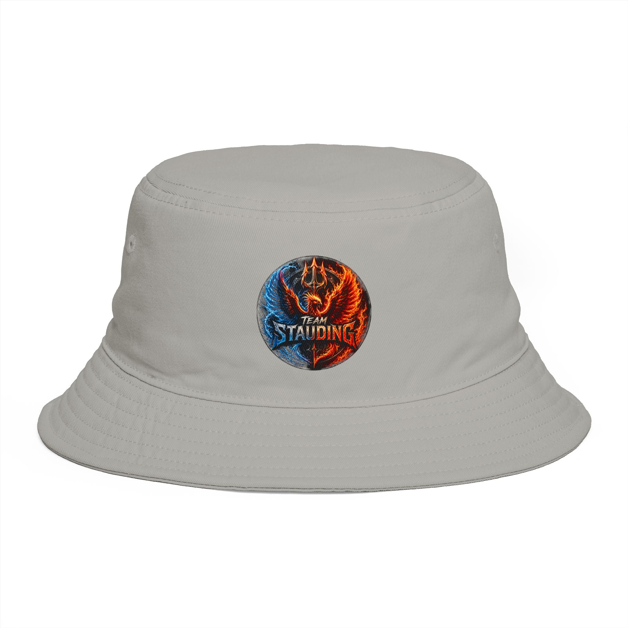 Next Level Creation Agency Brown Bucket Hat — Logo Embroidered Streetwear