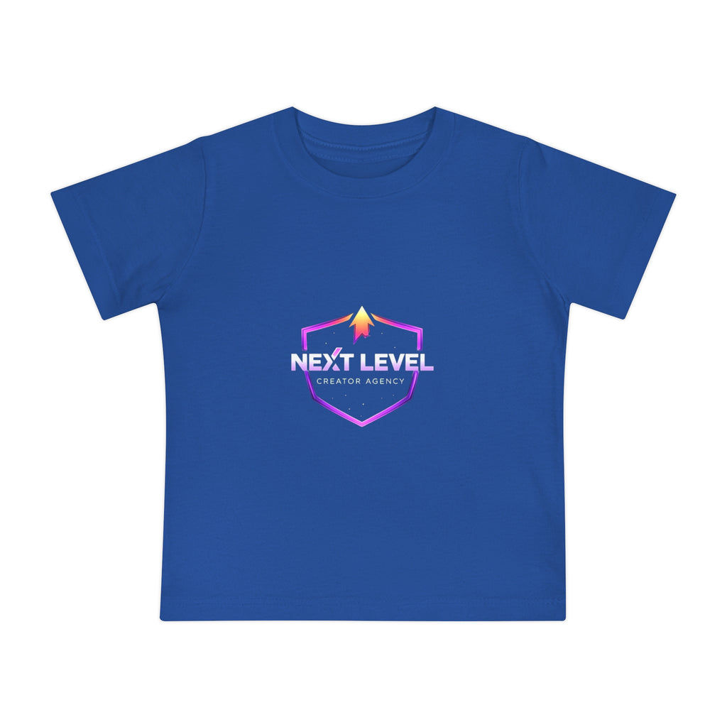 Baby T-Shirt — Pastel Purple Shield Logo "Next Level" Infant Tee