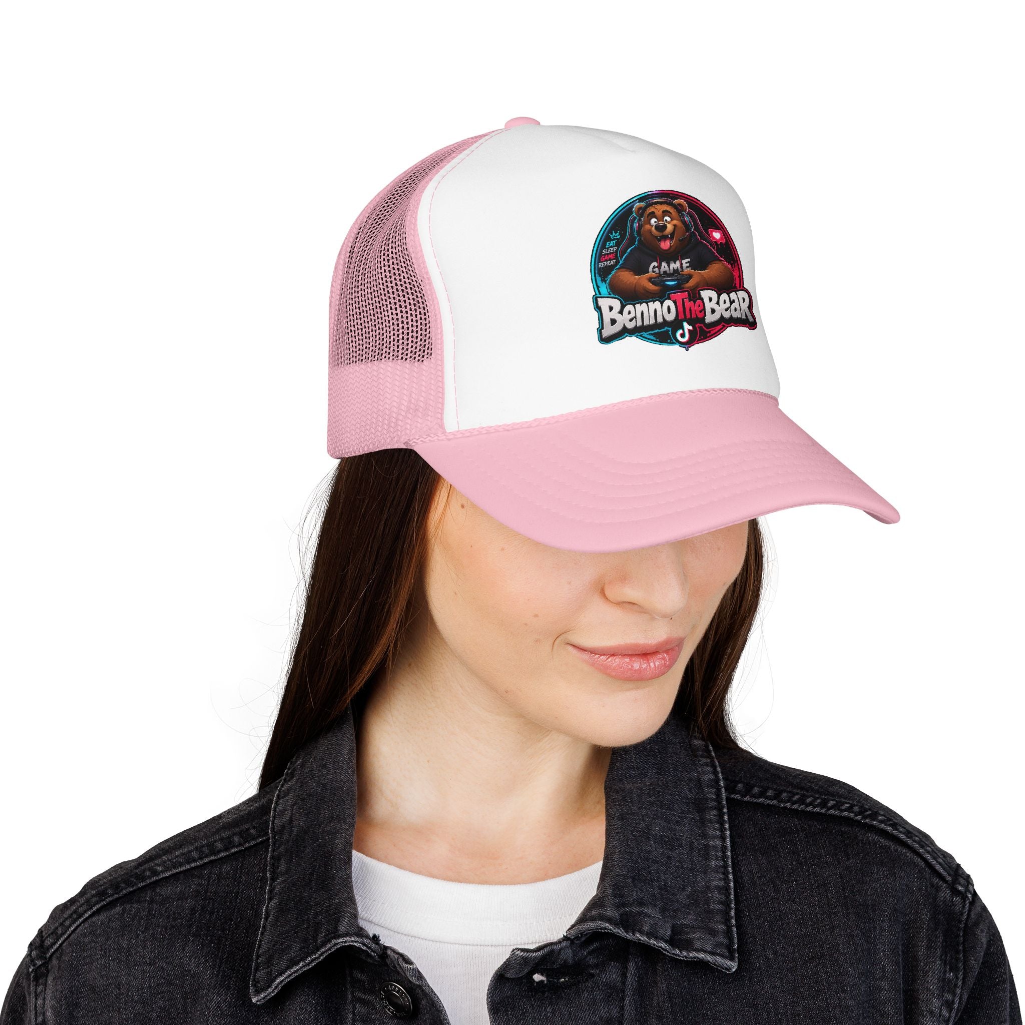 Trucker Hat — 'Benno the Bear' Gaming Logo Foam Cap