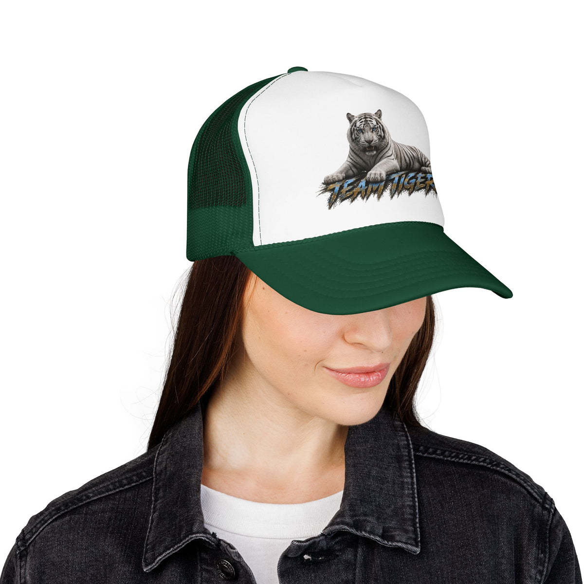 Trucker Hat — Team Tiger Graphic Foam Trucker Hat
