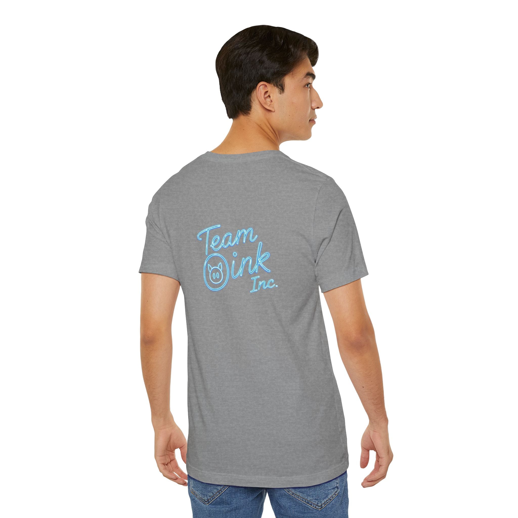 Team Oink Inc. T-Shirt — Retro Pig Logo Tee