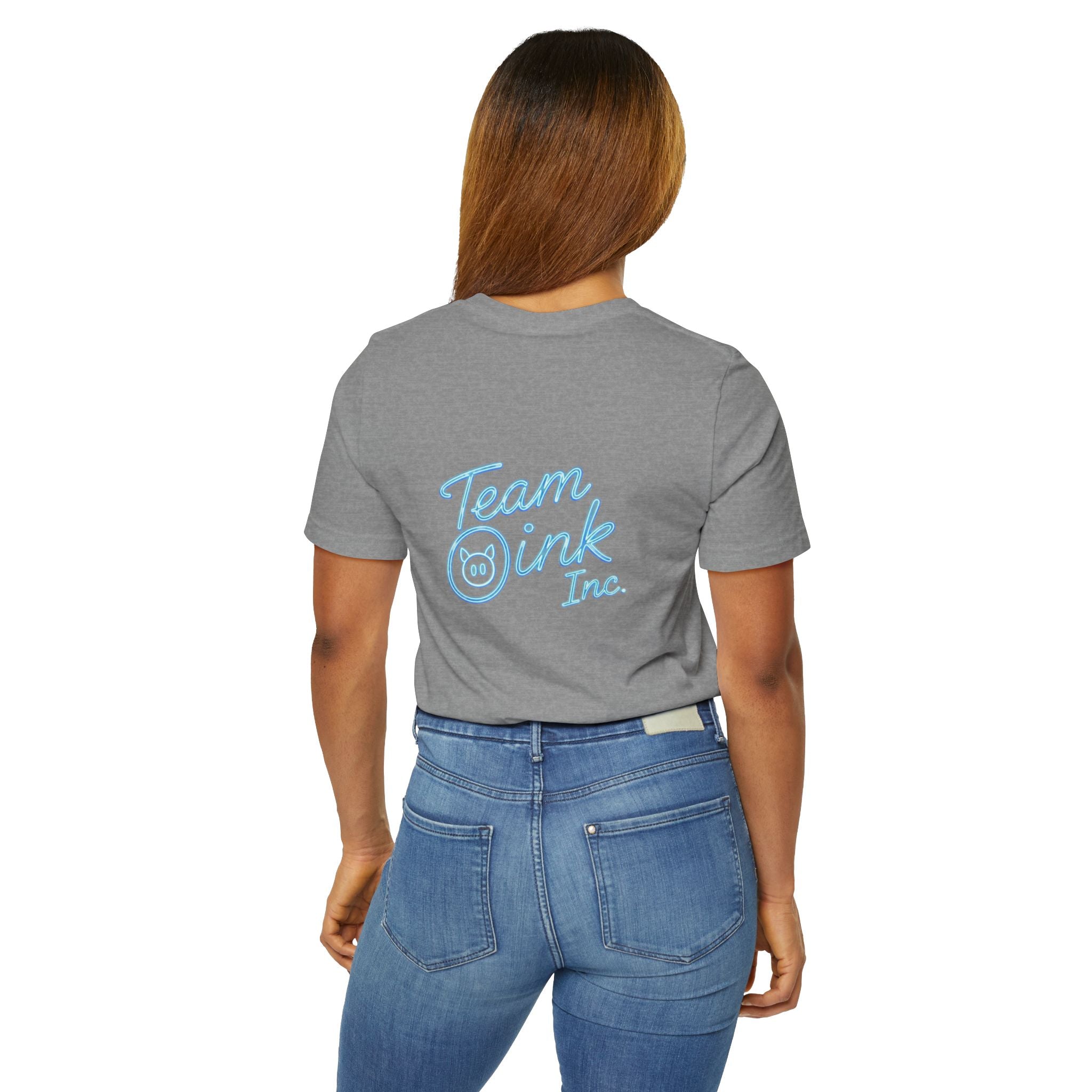 Team Oink Inc. T-Shirt — Retro Pig Logo Tee