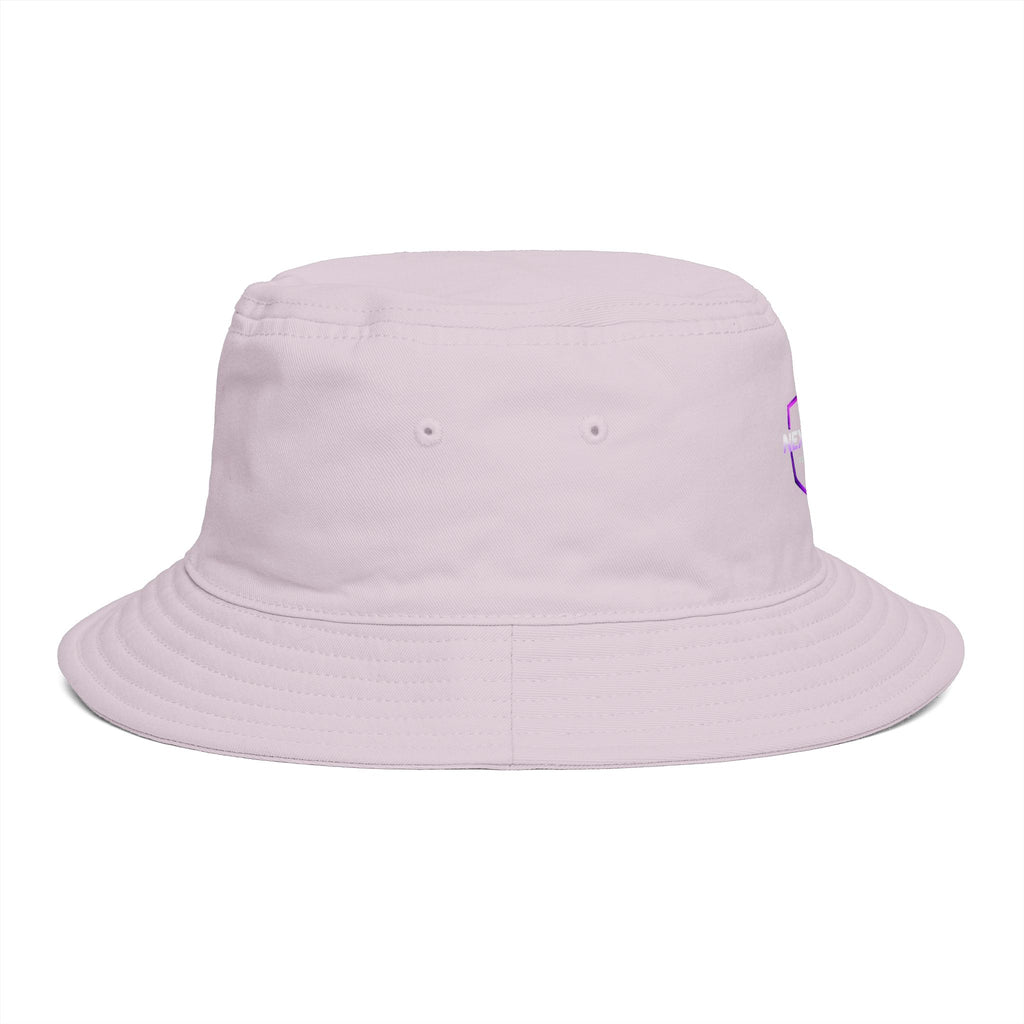 Next Level Creation Agency Brown Bucket Hat — Logo Embroidered Streetwear