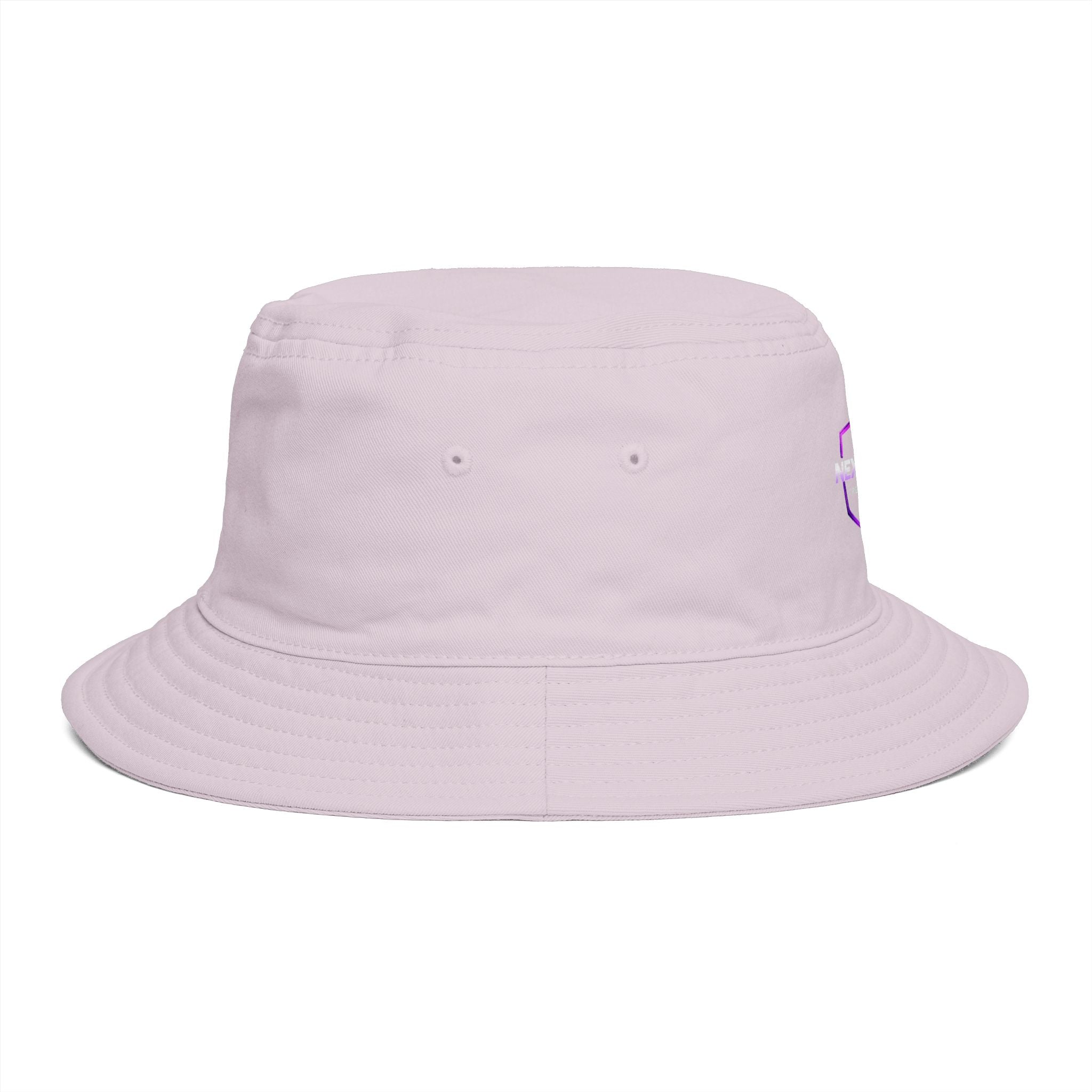 Next Level Creation Agency Brown Bucket Hat — Logo Embroidered Streetwear