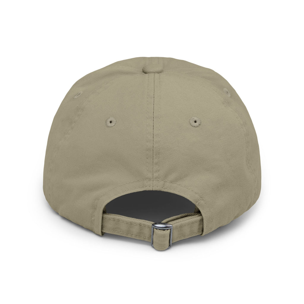 Distressed Black Cap — Miss V Crown & Card Emblem