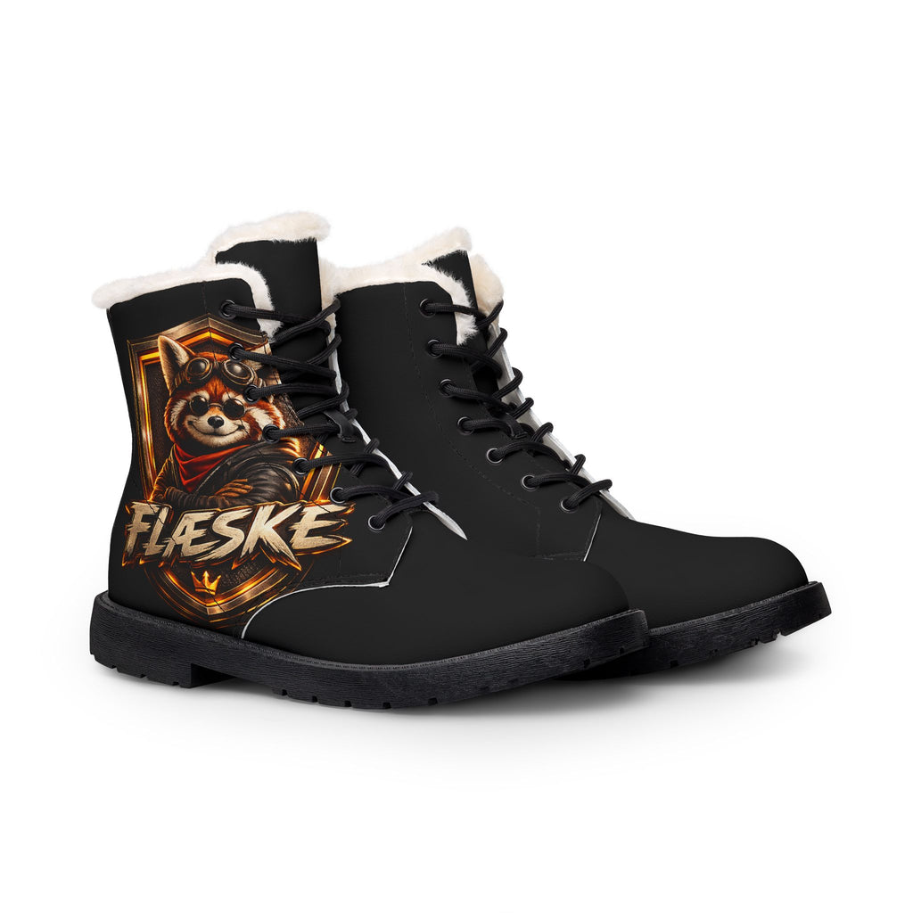Women's Fur and Leather Boots