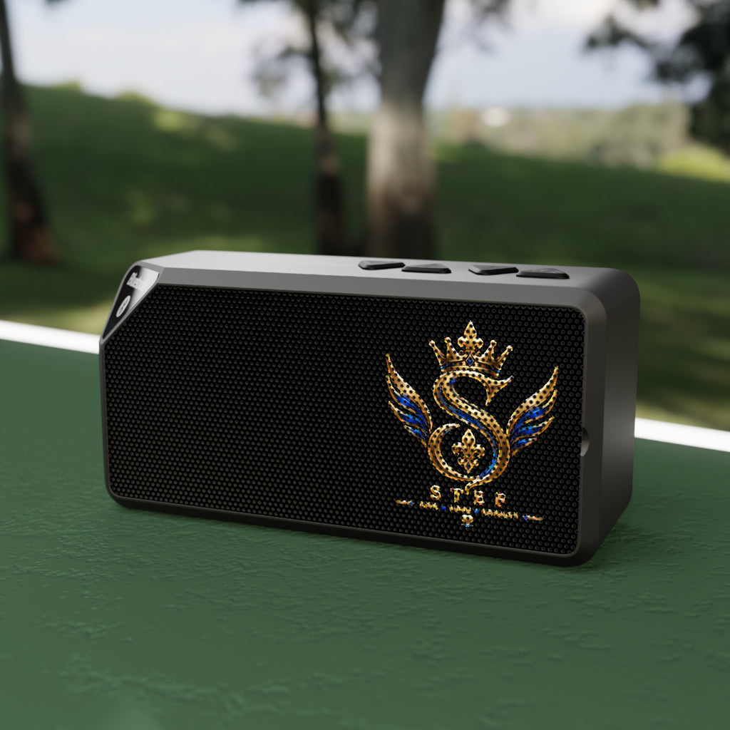 Bluetooth Speaker — Royal Crown S Emblem Portable Speaker