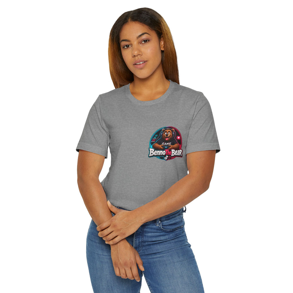 Benno The Bear Gaming T-Shirt — TikTok Streamer Logo Tee