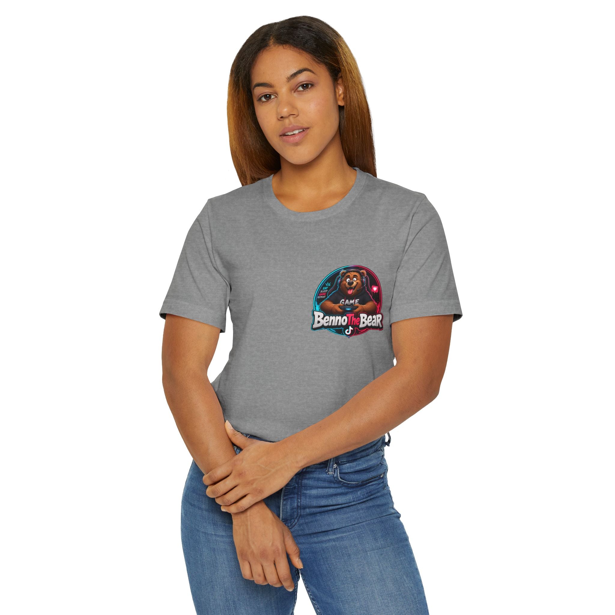 Benno The Bear Gaming T-Shirt — TikTok Streamer Logo Tee
