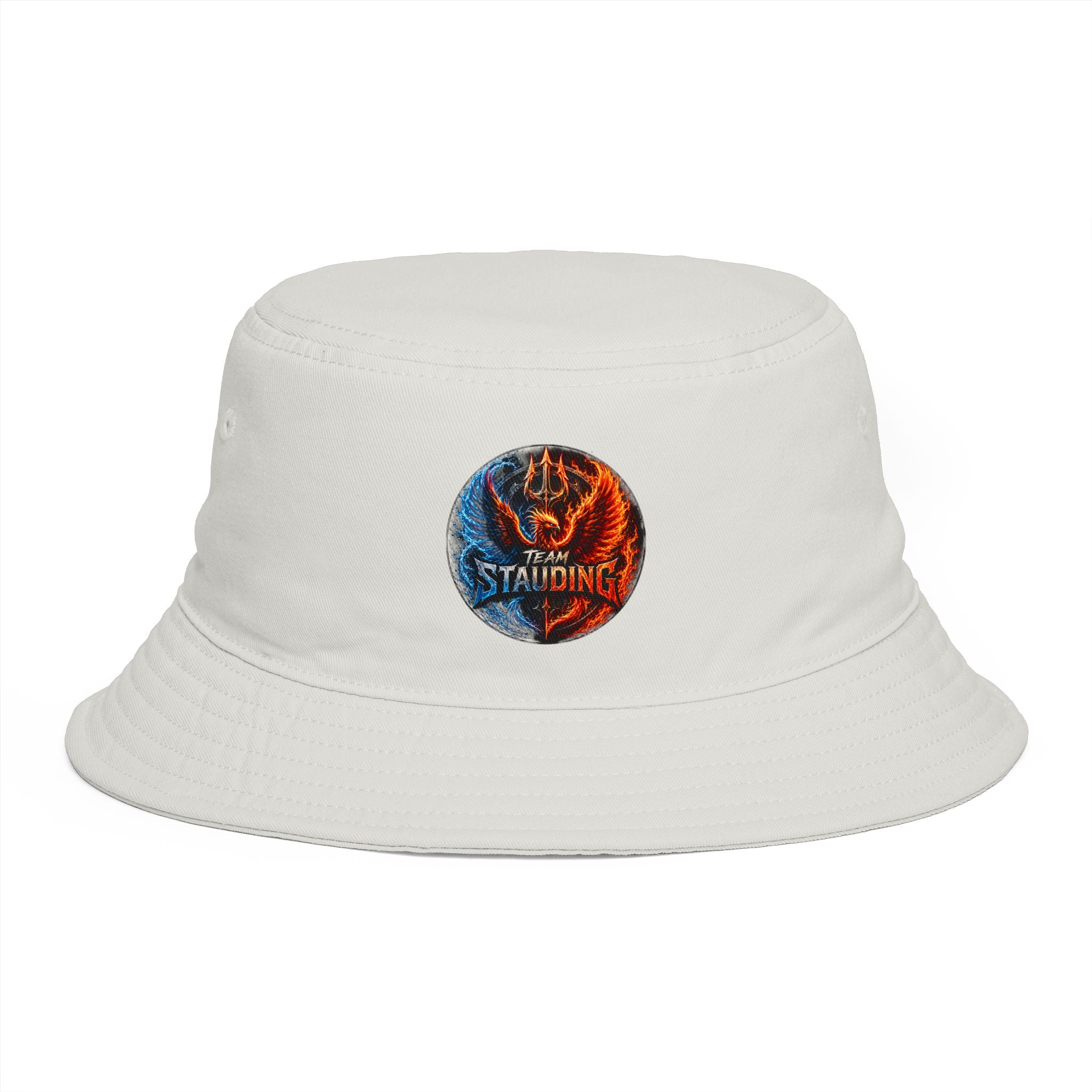 Next Level Creation Agency Brown Bucket Hat — Logo Embroidered Streetwear
