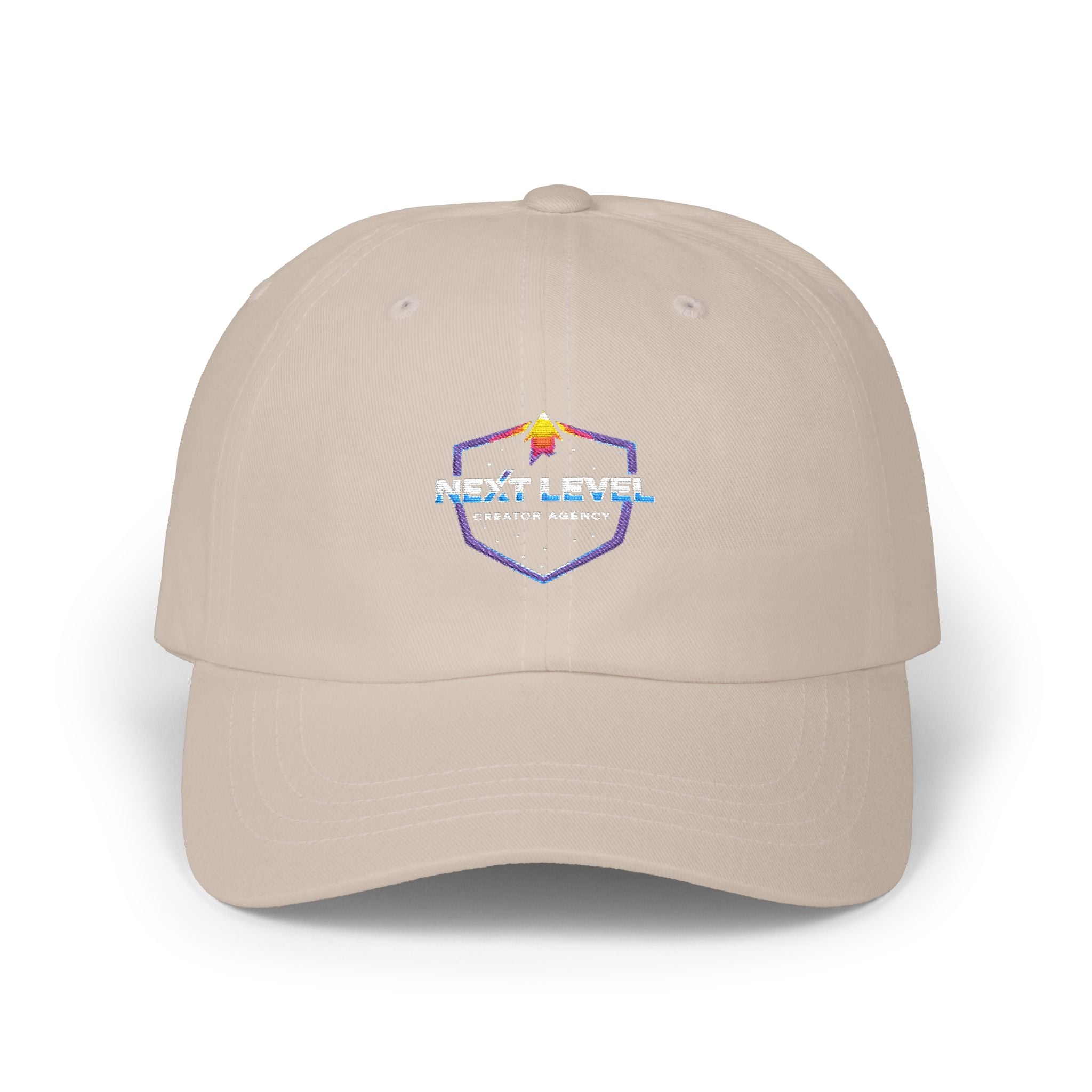 Next Level Gamer Shield Cap | Retro Pixel Gaming Logo