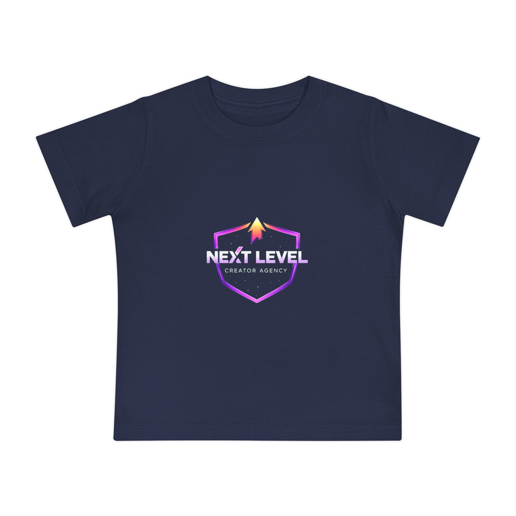 Baby T-Shirt — Pastel Purple Shield Logo "Next Level" Infant Tee