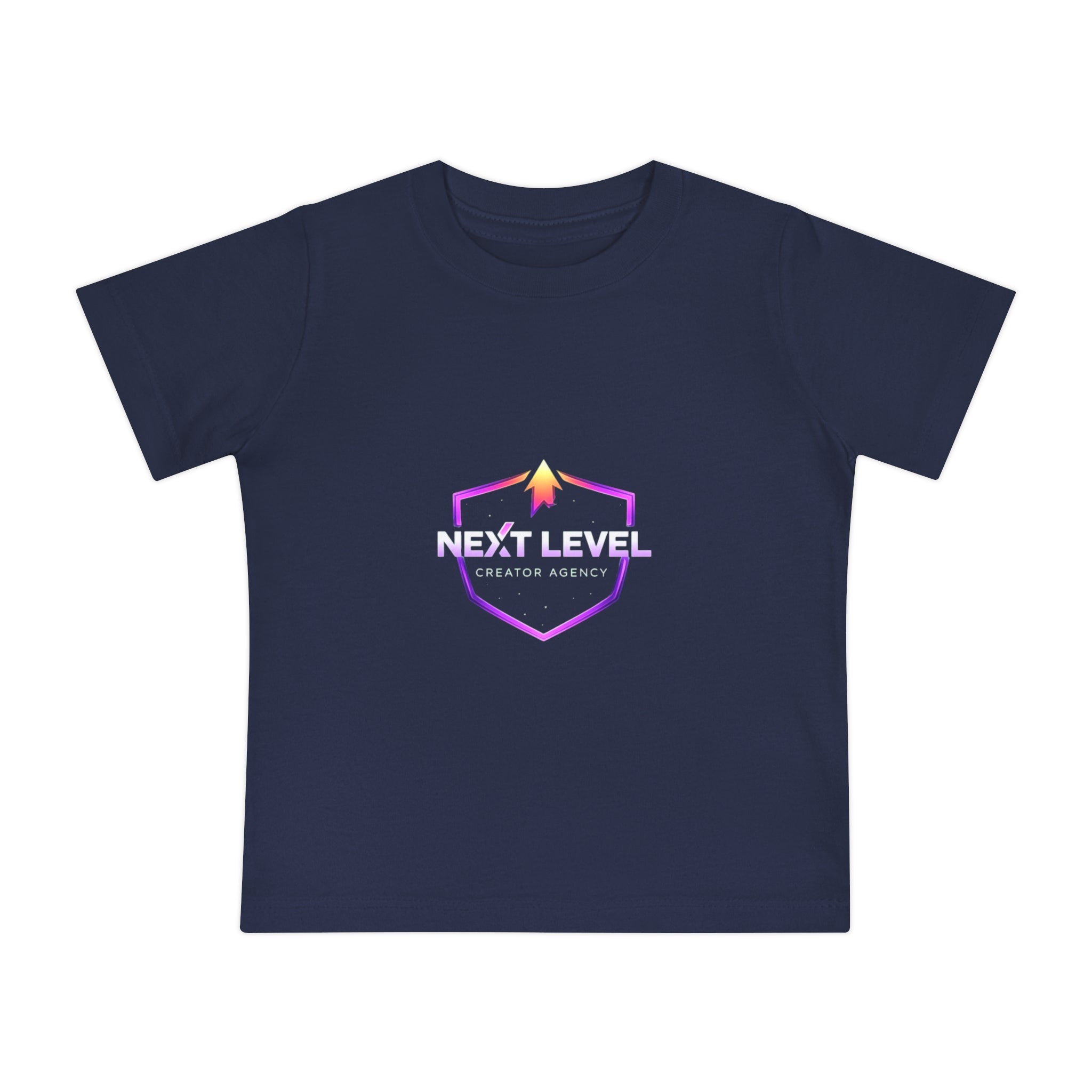 Baby T-Shirt — Pastel Purple Shield Logo "Next Level" Infant Tee
