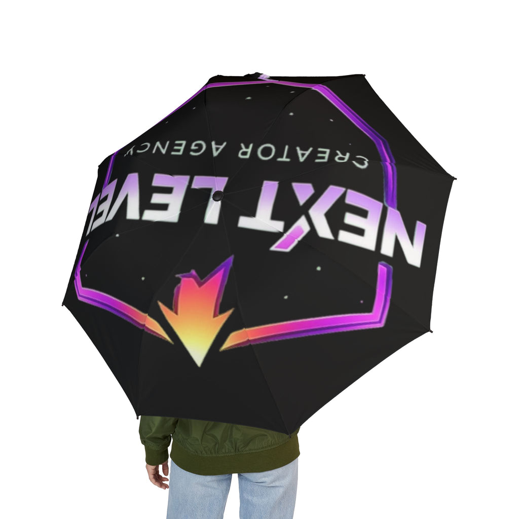 Foldable Umbrella — Neon 'Next Level' Rain Shield