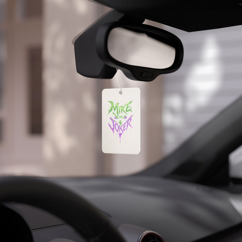 Car Air Freshener — "Mike the Joker" Graffiti Scent Tag