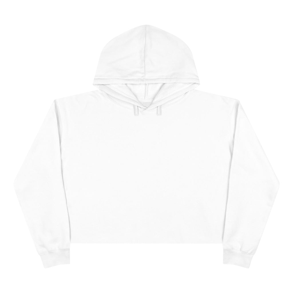 Benno The Bear Crop Hoodie — Cute Gamer Bear Logo Cropped Hoodie