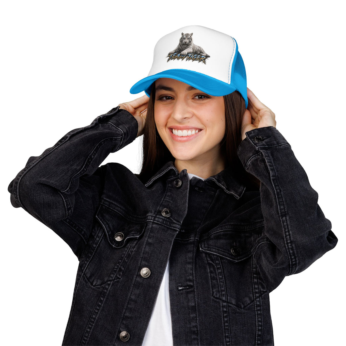 Trucker Hat — Team Tiger Graphic Foam Trucker Hat