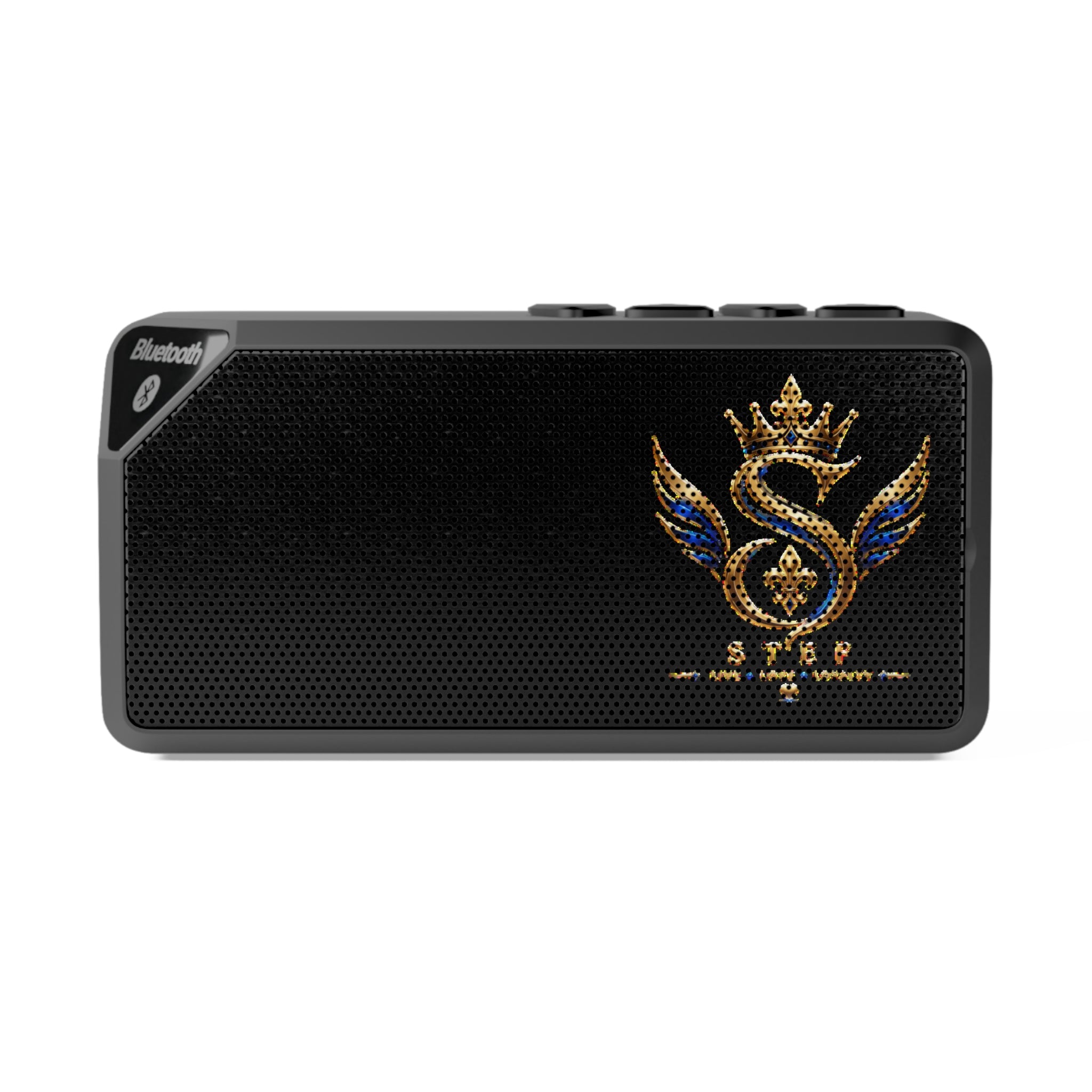Bluetooth Speaker — Royal Crown S Emblem Portable Speaker