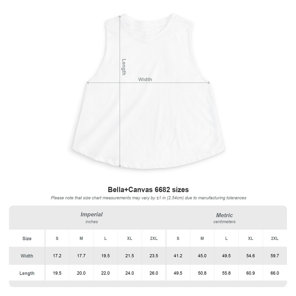 Cute Teddy Bear Graphic Crop Top — "Pas På Snipé" Women's Tank