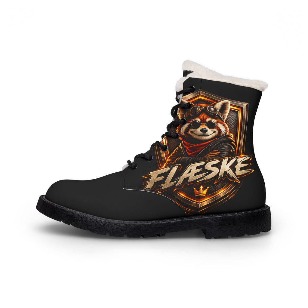 Women's Fur and Leather Boots