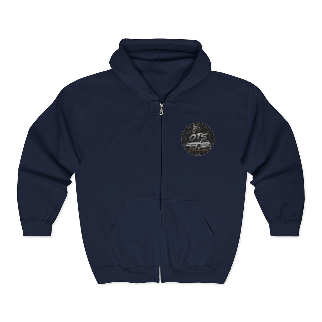OTS Off-Road Hoodie – Adventure Truck Zip-Up Sweatshirt