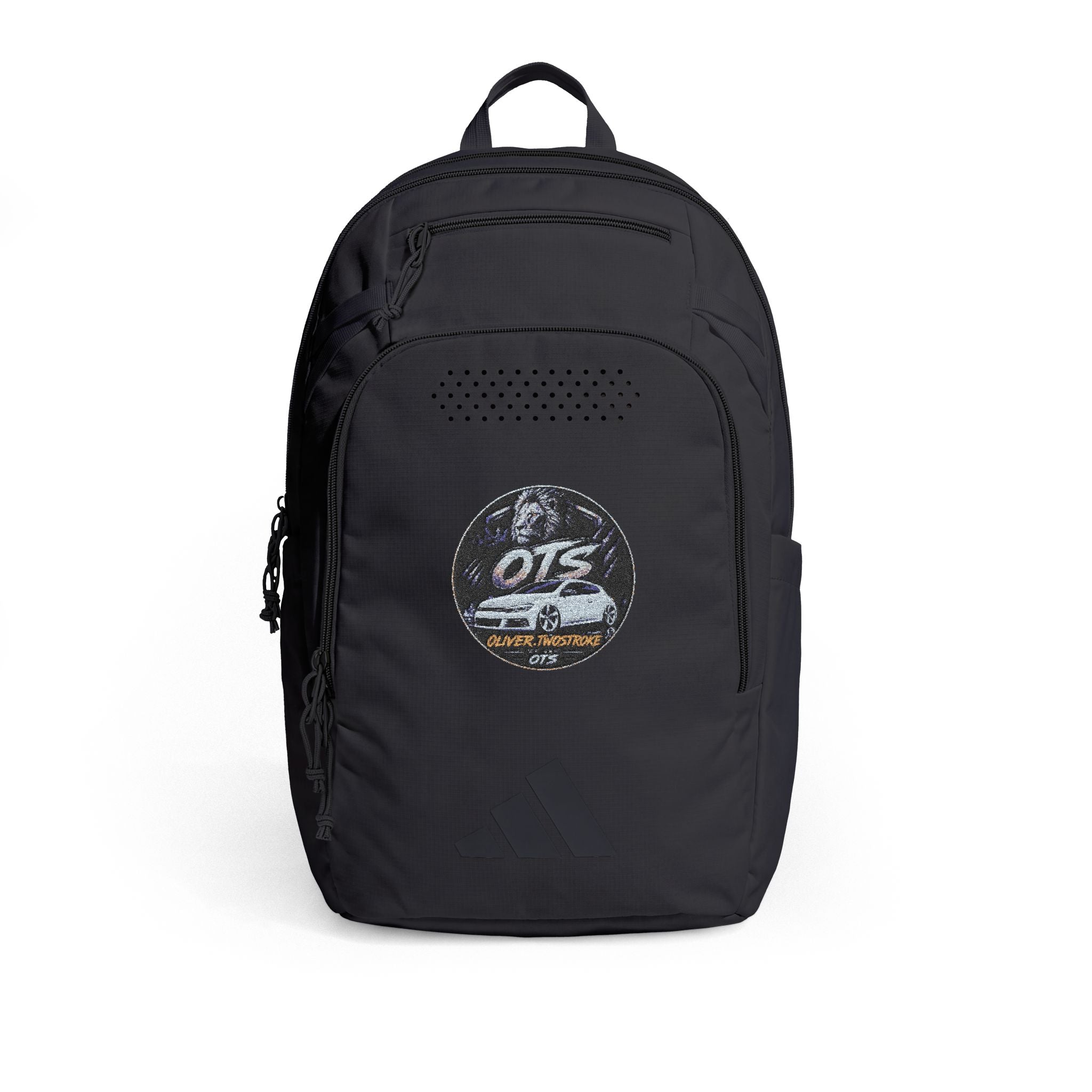 Embroidered adidas Defender 5 Backpack — Reversible Sequin Logo School & Travel Pack