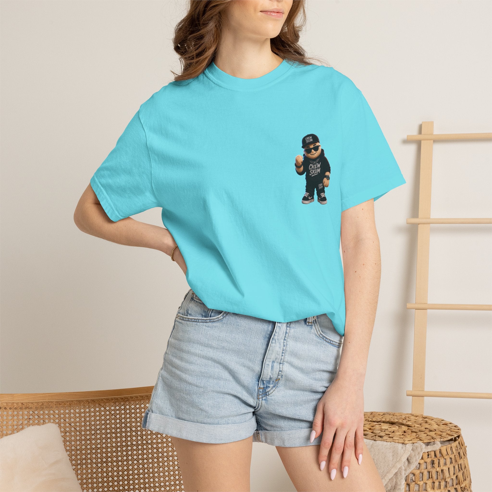 SKUM Unisex Garment-Dyed T-shirt