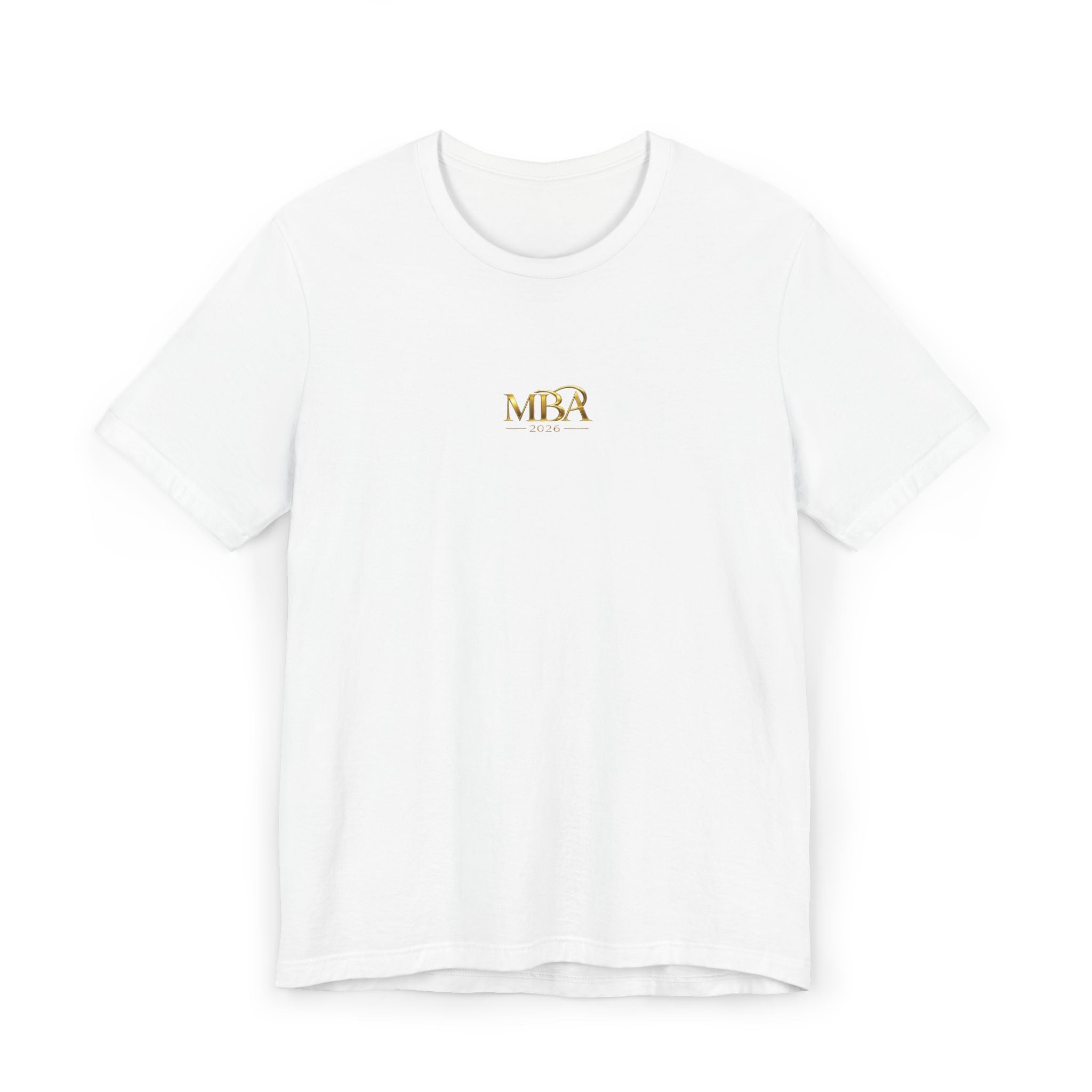 MBA 2026 Gold Logo T-Shirt