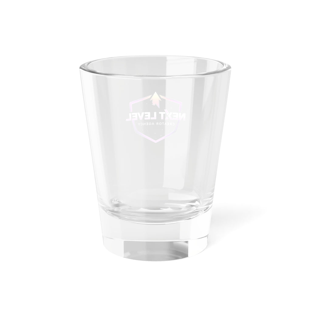 Shot Glass — 'Next Level' Gaming Emblem 1.5oz Shooter