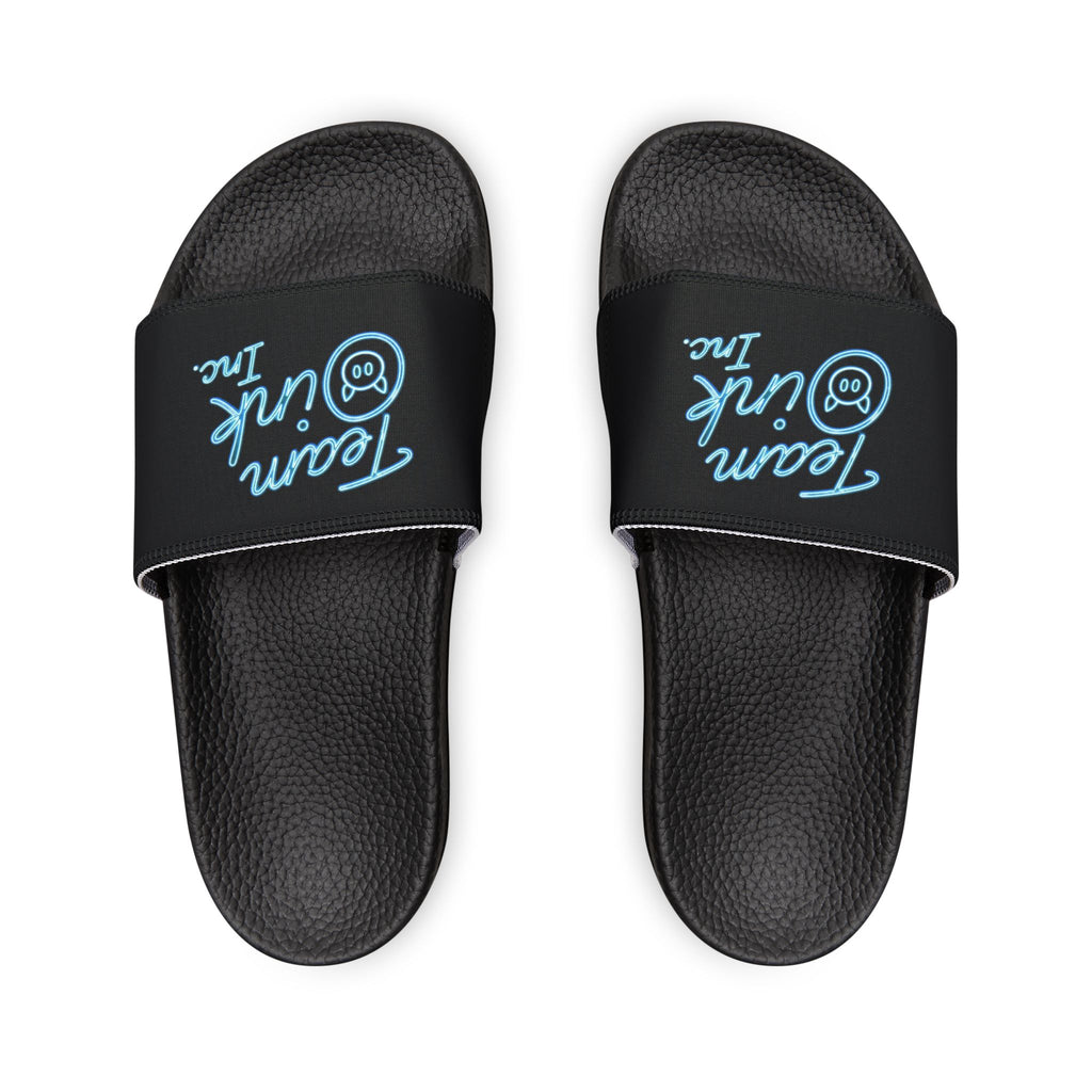 Men's Logo Slide Sandals — Removable Strap Casual Pool & Lounge Slides