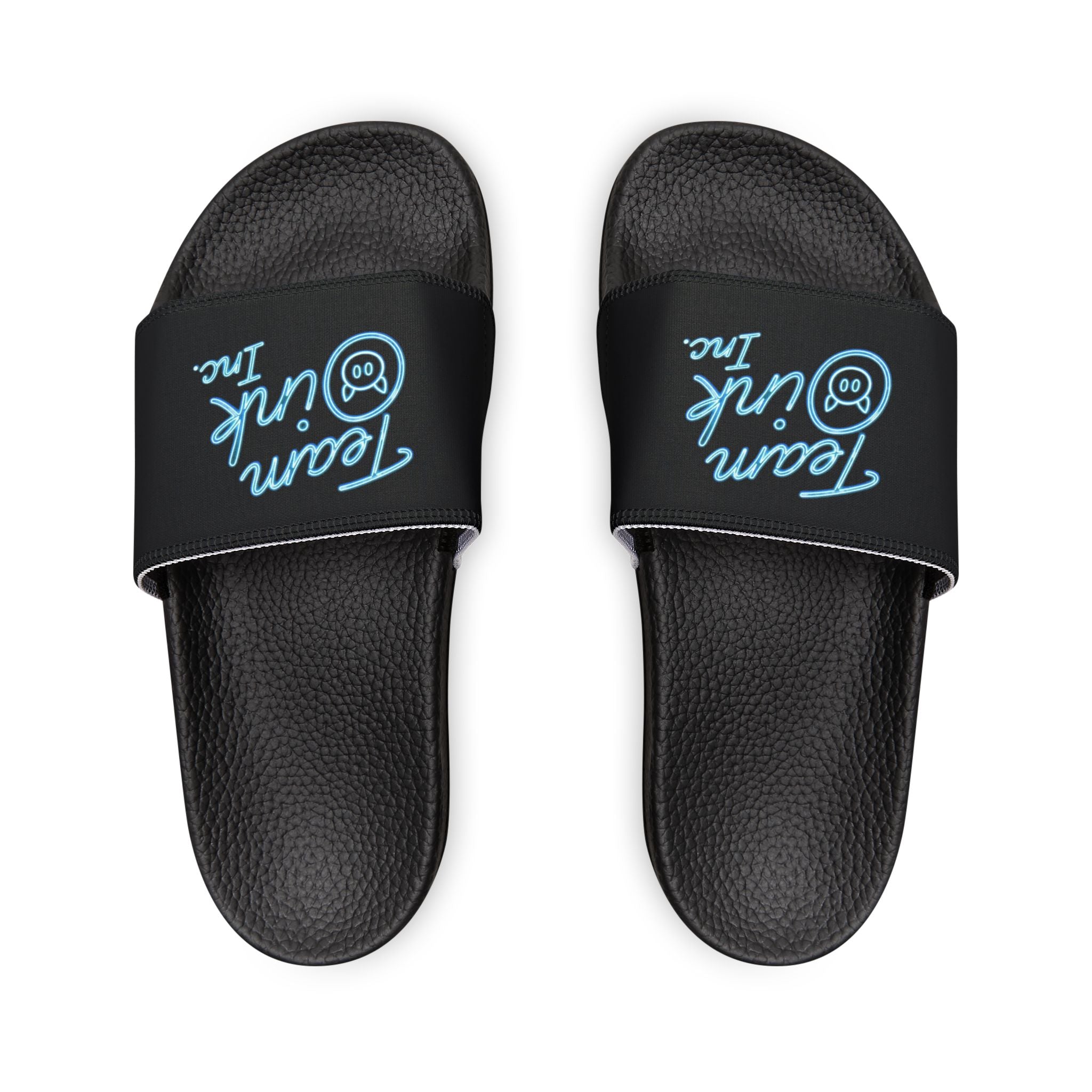 Men's Logo Slide Sandals — Removable Strap Casual Pool & Lounge Slides