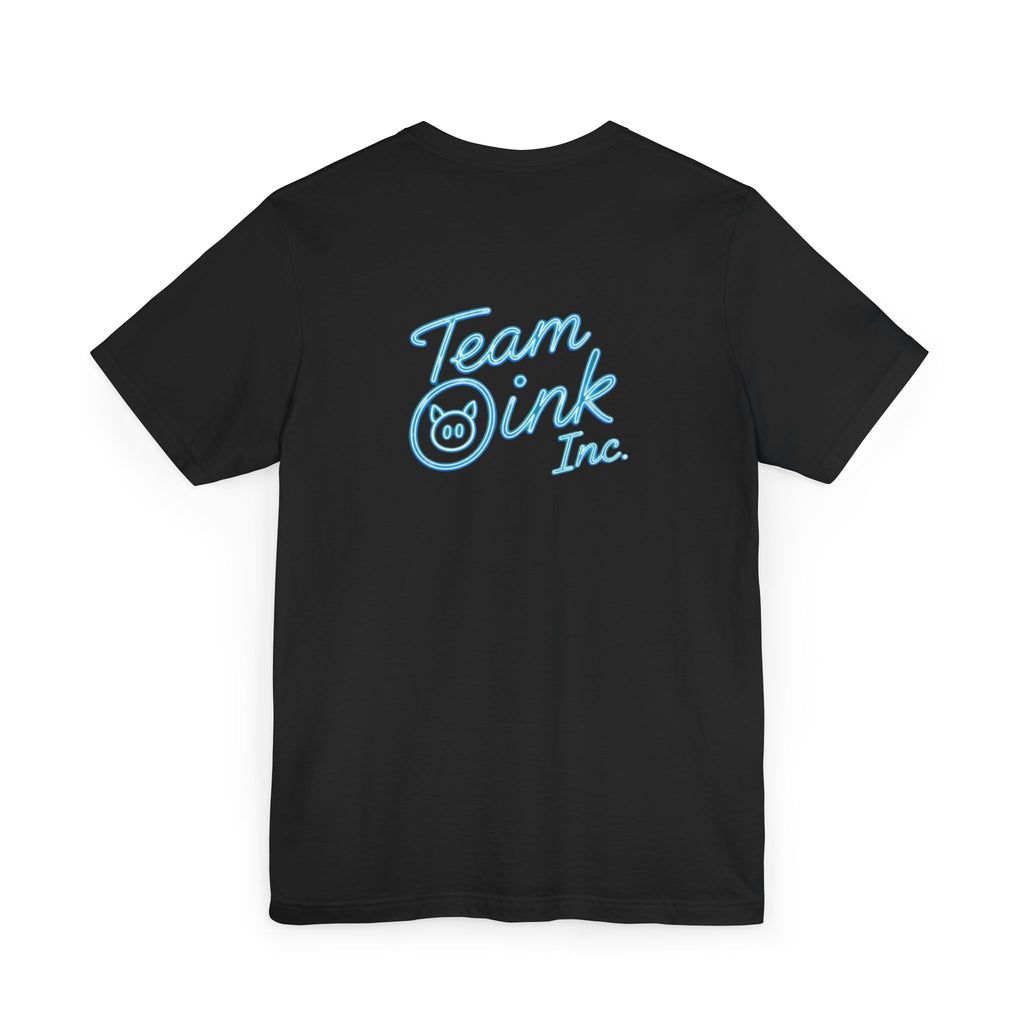 Team Oink Inc. T-Shirt — Retro Pig Logo Tee