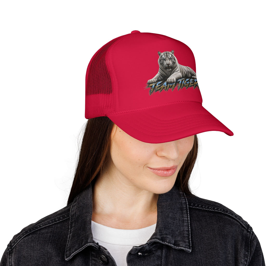 Trucker Hat — Team Tiger Graphic Foam Trucker Hat