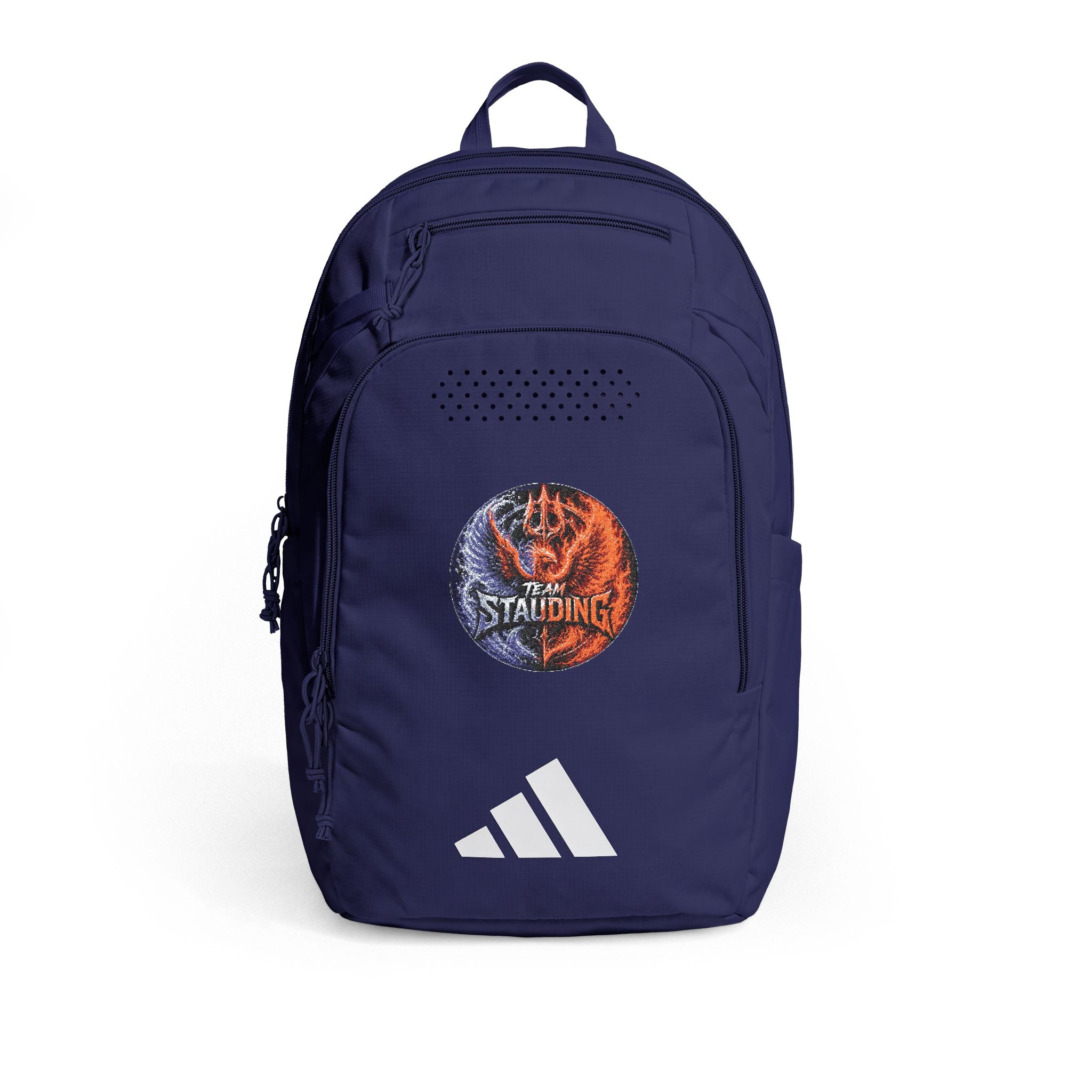 Stauding Tiger Crest Backpack — Athletic Daypack with Sequin Lion Patch