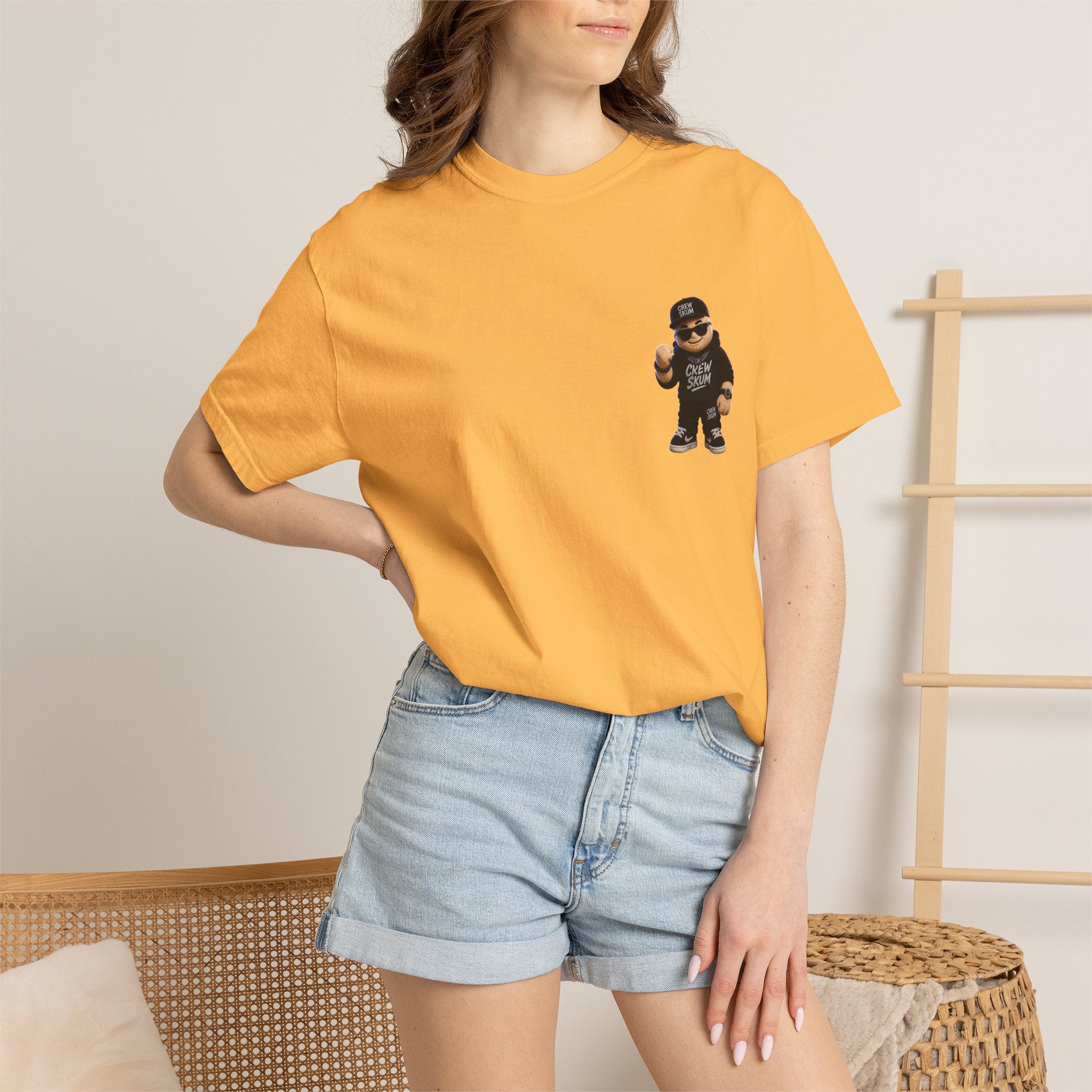 SKUM Unisex Garment-Dyed T-shirt