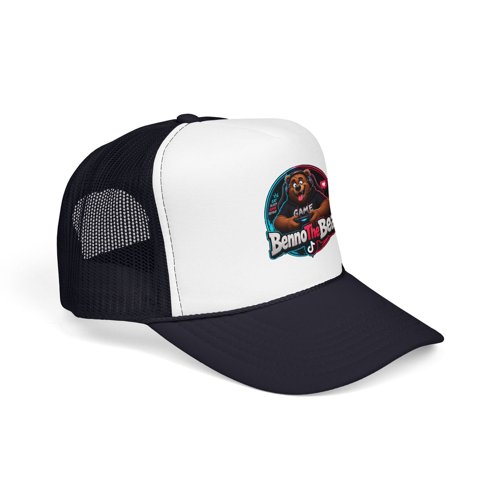 Trucker Hat — 'Benno the Bear' Gaming Logo Foam Cap