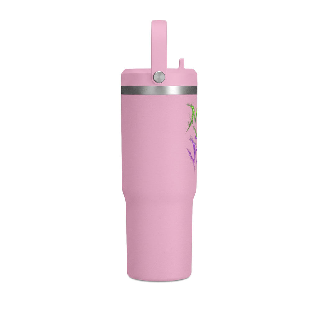 Tumbler — "Mike the Joker" Neon Graffiti 32oz Insulated Travel Mug
