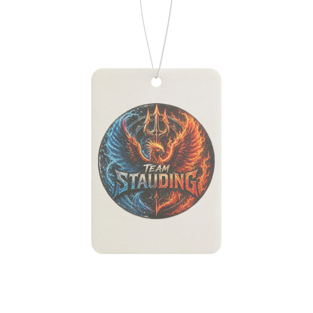 Car Air Freshener — Team Stauding Fiery Phoenix Scented Logo Air Freshener