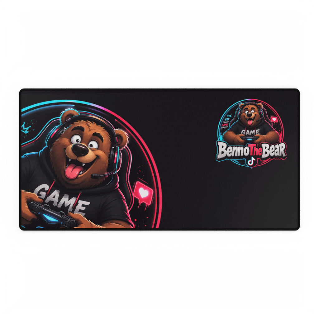 Gaming Bear Desk Mat — BennoTheBear Extended Mouse Pad
