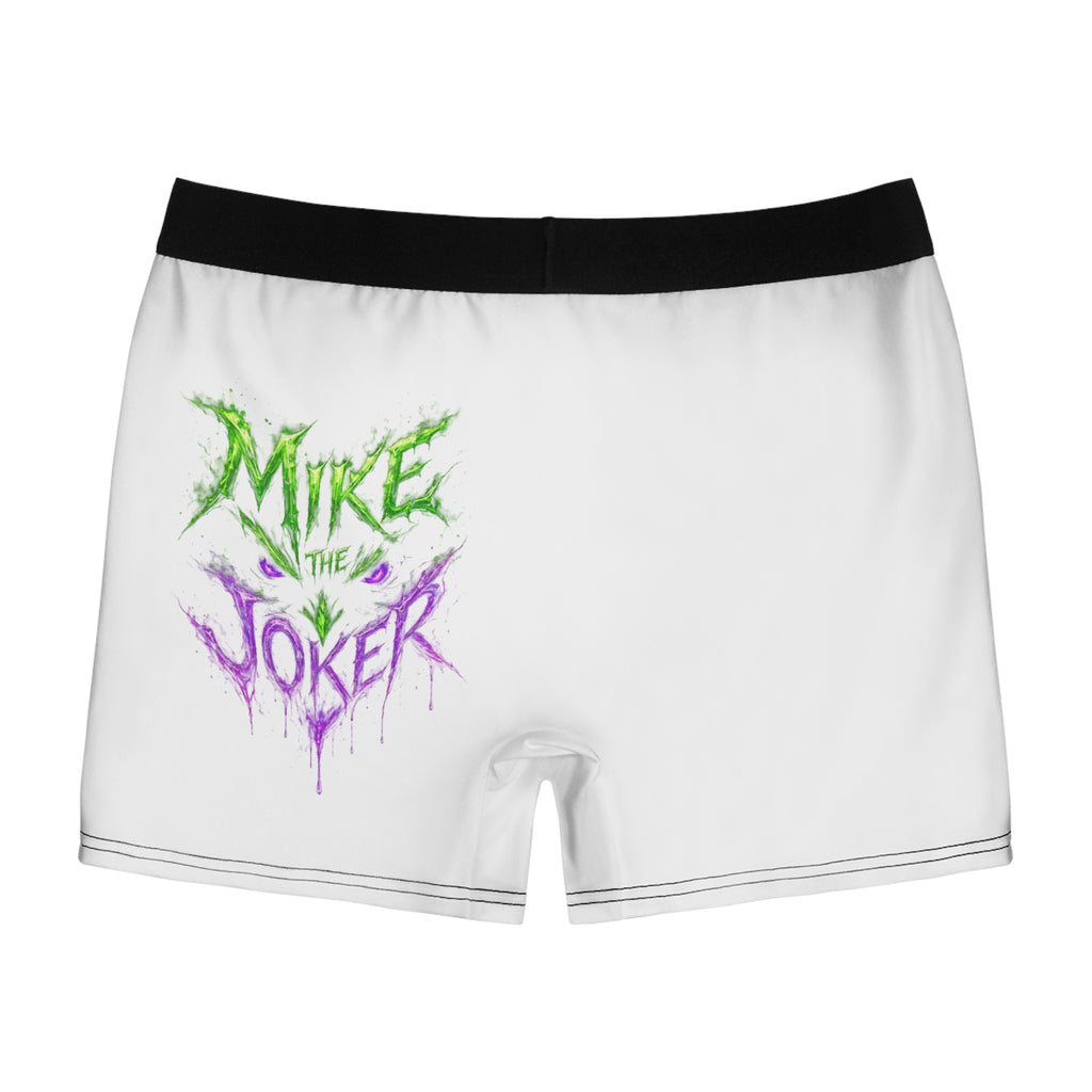 Joker-Inspired Men's Boxer Briefs — "Mike the Joker" Graphic
