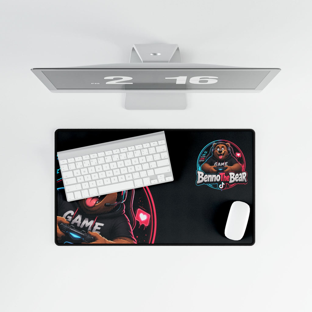 Gaming Bear Desk Mat — BennoTheBear Extended Mouse Pad
