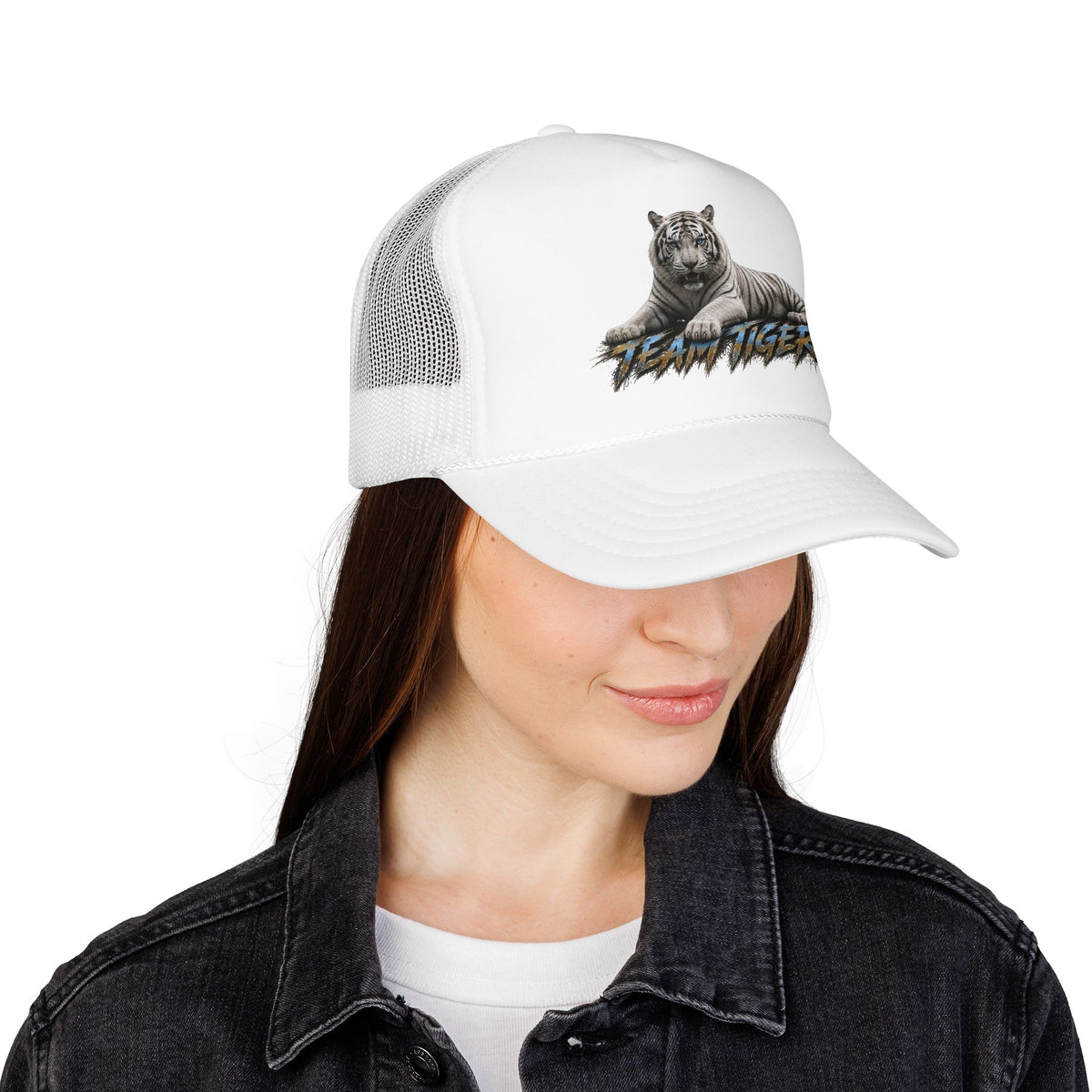 Trucker Hat — Team Tiger Graphic Foam Trucker Hat